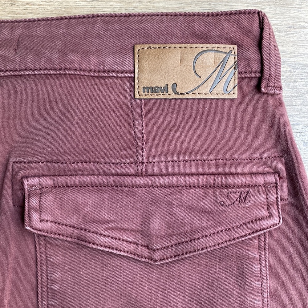 Mavi Ivy Slim Cargo Pants Mid Rise size 27 - Picture 7 of 16
